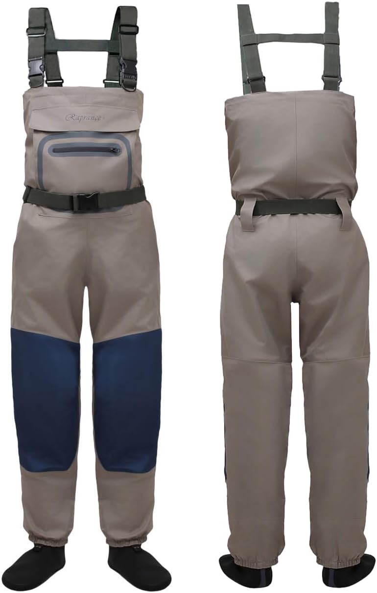 Raprance Breathable Stockingfoot Fishing Chest Wader Fly Fishing Waders for Men - Image 8