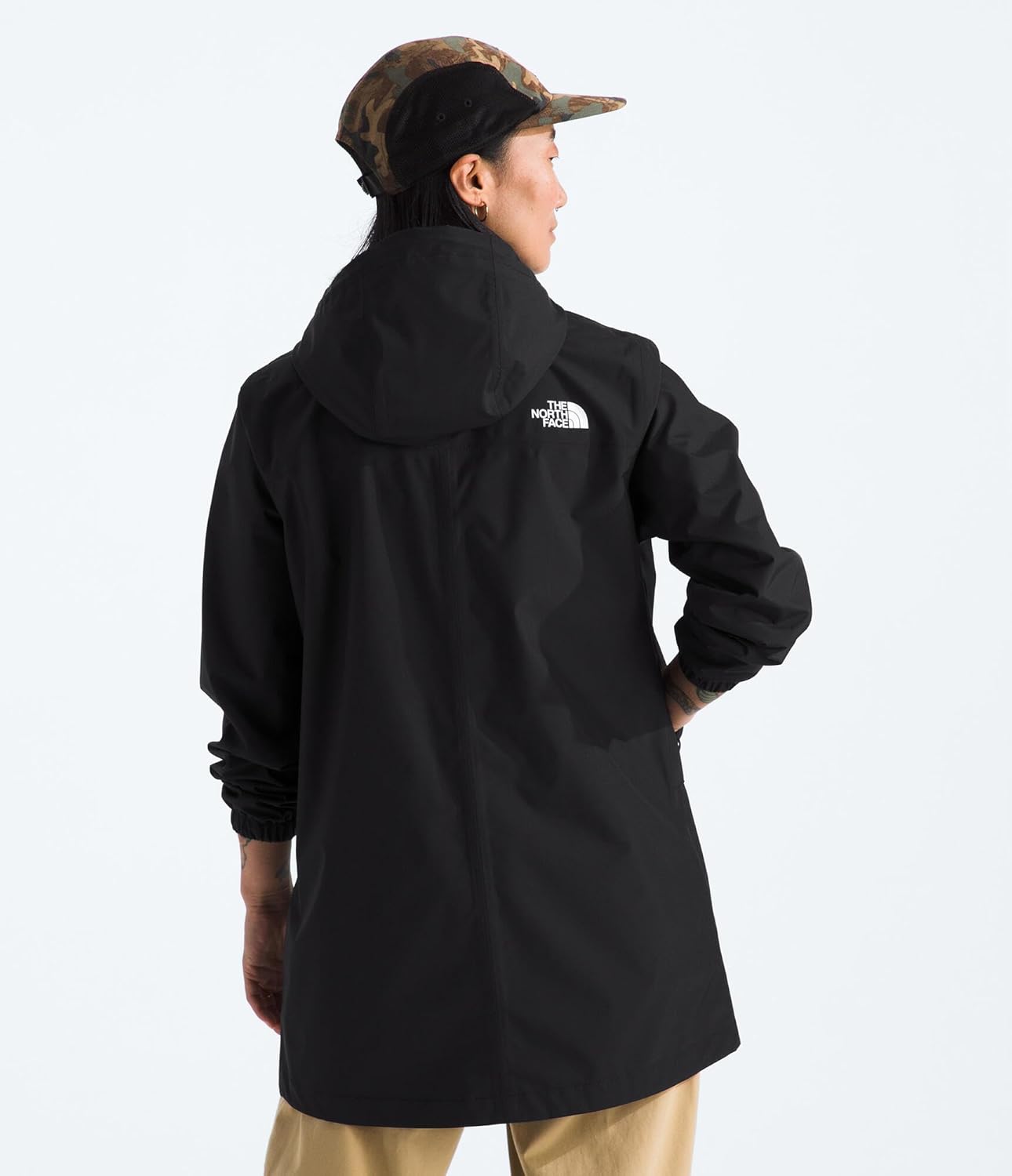 Women's Antora Rain Parka | Breathable Waterproof Jacket, Seam Sealed, Adjustable Hood & Zip Hand Pockets - Image 3